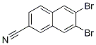 6,7-Dibromo-2-naphthonitrile Structure,139914-16-2Structure