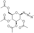 1-Azido-2,3,4,6-tetra-o-acetyl-beta-d-glucose Structure,13992-25-1Structure