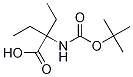 2-Tert-butoxycarbonylamino-2-ethyl-butyric acid Structure,139937-99-8Structure