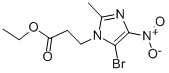 Ethyl 3-(5-bromo-2-methyl-4-nitro-1h-imidazol-1-yl)propanoate Structure,139975-80-7Structure