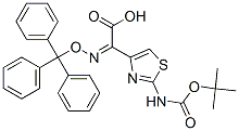 (Z)-2-(2-Boc-aminothiazole-4-yl-)-2-trityloxyiminoacetic acid Structure,140128-20-7Structure