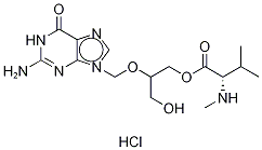 N-Methyl Valganciclovir Hydrochloride Structure,1401562-16-0Structure