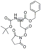 1-Benzyl 4-(2,5-dioxo-1-pyrrolidinyl) n-{[(2-methyl-2-propanyl)oxy]carbonyl}-l-aspartate Structure,140171-25-1Structure