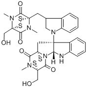 Chetomin Structure,1403-36-7Structure