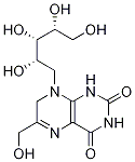 1-Deoxy-1-[1,3,4,7-tetrahydro-6-(hydroxymethyl)-2,4-dioxo-8(2h)-pteridinyl]-d-ribitol Structure,1403761-27-2Structure