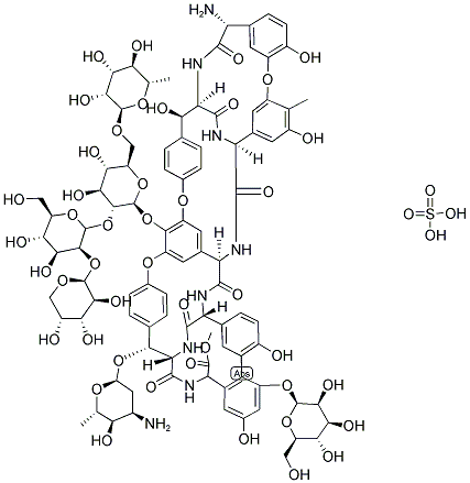 瑞斯托霉素硫酸鹽結(jié)構(gòu)式_1404-55-3結(jié)構(gòu)式