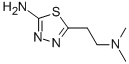 5-[2-(Dimethylamino)ethyl]-1,3,4-thiadiazol-2-amine Structure,14068-78-1Structure