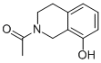 1-(8-Hydroxy-3,4-dihydroisoquinolin-2(1h)-yl)ethanone Structure,140865-97-0Structure