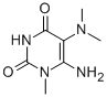 6-Amino-5-(dimethylamino)-1-methylpyrimidine-2,4(1h,3h)-dione Structure,14094-38-3Structure