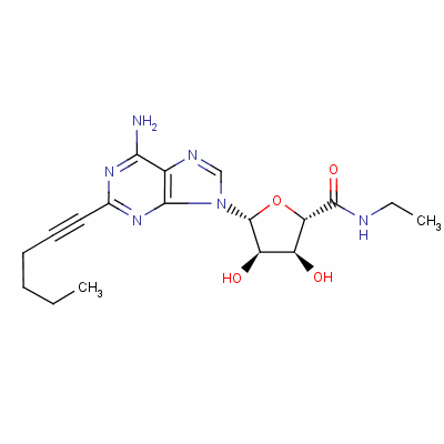 2-Hexynyl-5-n-ethylcarboxamidoadenosine Structure,141018-30-6Structure