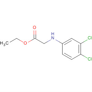 Ethyl 2-(3,4-dichlorophenylamino)acetate Structure,14108-81-7Structure