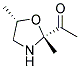 Ethanone, 1-(2,5-dimethyl-2-oxazolidinyl)-, cis-(9ci) Structure,141089-15-8Structure