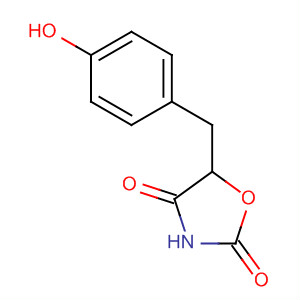 5-([4-Hydroxyphenyl]methyl)oxazolidine-2,4-dione Structure,141109-85-5Structure