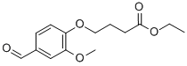 Ethyl 4-(4-formyl-2-methoxyphenoxy)butanoate Structure,141333-27-9Structure