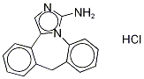 9H-dibenz[c,f]imidazo[1,5-a]azepin-3-amine hydrochloride (1:1) Structure,141342-70-3Structure