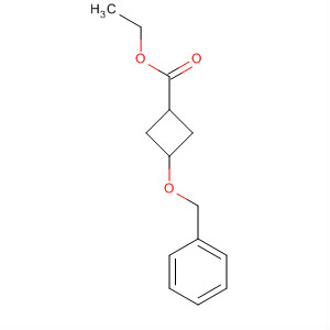 Cis-ethyl 3-(benzyloxy)cyclobutanecarboxylate Structure,141352-62-7Structure