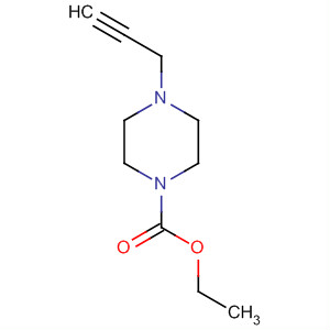 N-(2-丙炔)-哌嗪-N-羧酸乙酯結(jié)構(gòu)式_141403-43-2結(jié)構(gòu)式