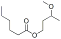 Hexanoic acid, 3-methoxybutyl ester Structure,14153-78-7Structure