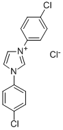 1,3-Bis(4-chlorophenyl)imidazolium chloride Structure,141556-46-9Structure