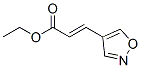 2-Propenoicacid,3-(4-isoxazolyl)-,ethylester(9ci) Structure,141679-69-8Structure