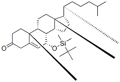 (7Alpha)-7-tert-butyldimethylsilyloxy-cholest-5-en-3-one Structure,14169-76-7Structure