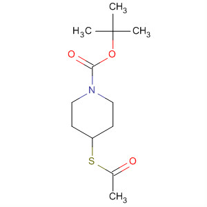 1-Tert-butyloxycarbonyl-4-(acetylsulfanyl)piperidine Structure,141699-66-3Structure