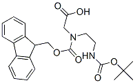 Fmoc-aeg(boc)-oh結構式_141743-15-9結構式