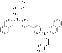 N,n,n,n-tetra(2-naphthalenyl)(1,1-biphenyl)-4,4-diamine Structure,141752-82-1Structure