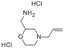 C-(4-allyl-morpholin-2-yl)-methylaminedihydrochloride Structure,141815-17-0Structure