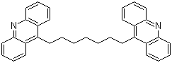 1,7-Bis(9-acridinyl)heptane Structure,141946-28-3Structure