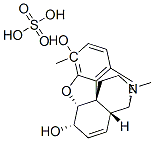 3-Methylmorphine sulfate salt Structure,1420-53-7Structure