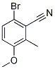 6-Bromo-3-methoxy-2-methylbenzonitrile Structure,1420537-63-8Structure