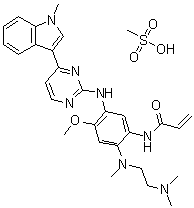 AZD9291結(jié)構(gòu)式_1421373-66-1結(jié)構(gòu)式