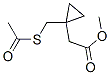 1-[(Acetylthio)methyl]-cyclopropaneacetic acid methyl ester Structure,142148-14-9Structure