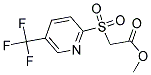 Methyl 2-[[5-(trifluoromethyl)-2-pyridyl]sulfonyl]acetate Structure,142274-37-1Structure