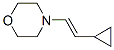 4-(2-Cyclopropylvinyl)morpholine Structure,142327-90-0Structure