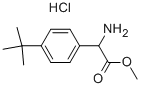 Methyl 2-amino-2-(4-tert-butyl phenyl)acetate hydrochloride Structure,142524-46-7Structure