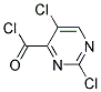 4-Pyrimidinecarbonyl chloride, 2,5-dichloro-(9ci) Structure,142652-27-5Structure