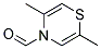 4H-1,4-thiazine-4-carboxaldehyde, 2,5-dimethyl-(9ci) Structure,142731-30-4Structure