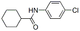 N-(4-chlorophenyl)-cyclohexanecarboxamide Structure,142810-49-9Structure