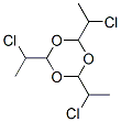 2,4,6-Tris(1-chloroethyl)-1,3,5-trioxane Structure,142817-71-8Structure