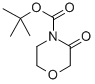 Tert-butyl 3-oxomorpholine-4-carboxylate Structure,142929-48-4Structure