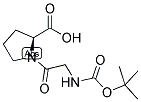 Boc-Gly-Pro-OH結(jié)構(gòu)式_14296-92-5結(jié)構(gòu)式