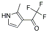 Ethanone, 2,2,2-trifluoro-1-(2-methyl-1h-pyrrol-3-yl)-(9ci) Structure,142991-74-0Structure