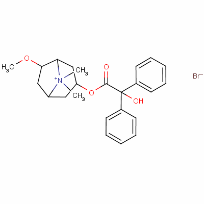 Tropenziline bromide Structure,143-92-0Structure