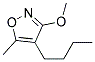 Isoxazole, 4-butyl-3-methoxy-5-methyl-(9ci) Structure,143006-81-9Structure