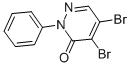 4,5-Dibromo-2-phenyl-2,3-dihydropyridazin-3-one Structure,14305-08-9Structure