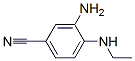 3-Amino-4-(ethylamino)benzonitrile Structure,143174-02-1Structure