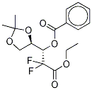 2-Deoxy-2,2-difluoro-4,5-o-isopropylidene-d-threo-pentonic acid ethyl ester benzoate Structure,143234-92-8Structure