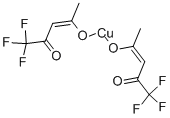 Copper (II) 1,1,1-trifluoro-2,4-pentanedionate Structure,14324-82-4Structure